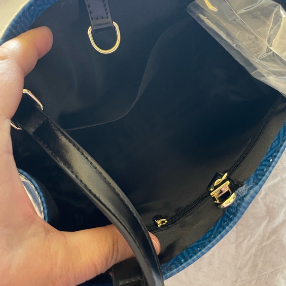 Vtg 2016 NEW Design Denver Broncos Purse NFL 50th Super Bowl Shoulder Bag Discon - Picture 5 of 6